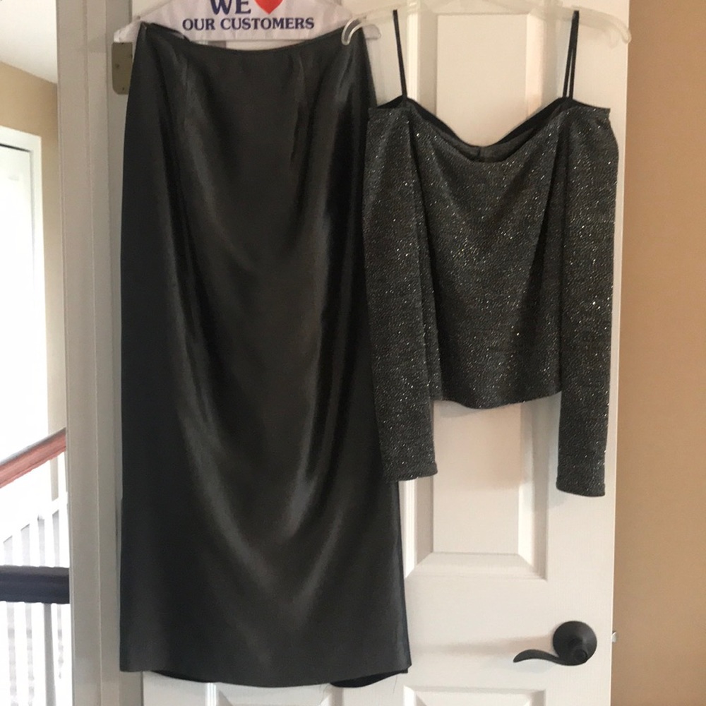 Jessica McClintock formal dress / top and skirt